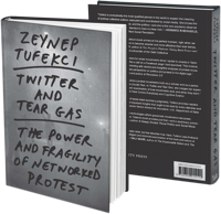 3D image of the Twitter and Tear Gas book